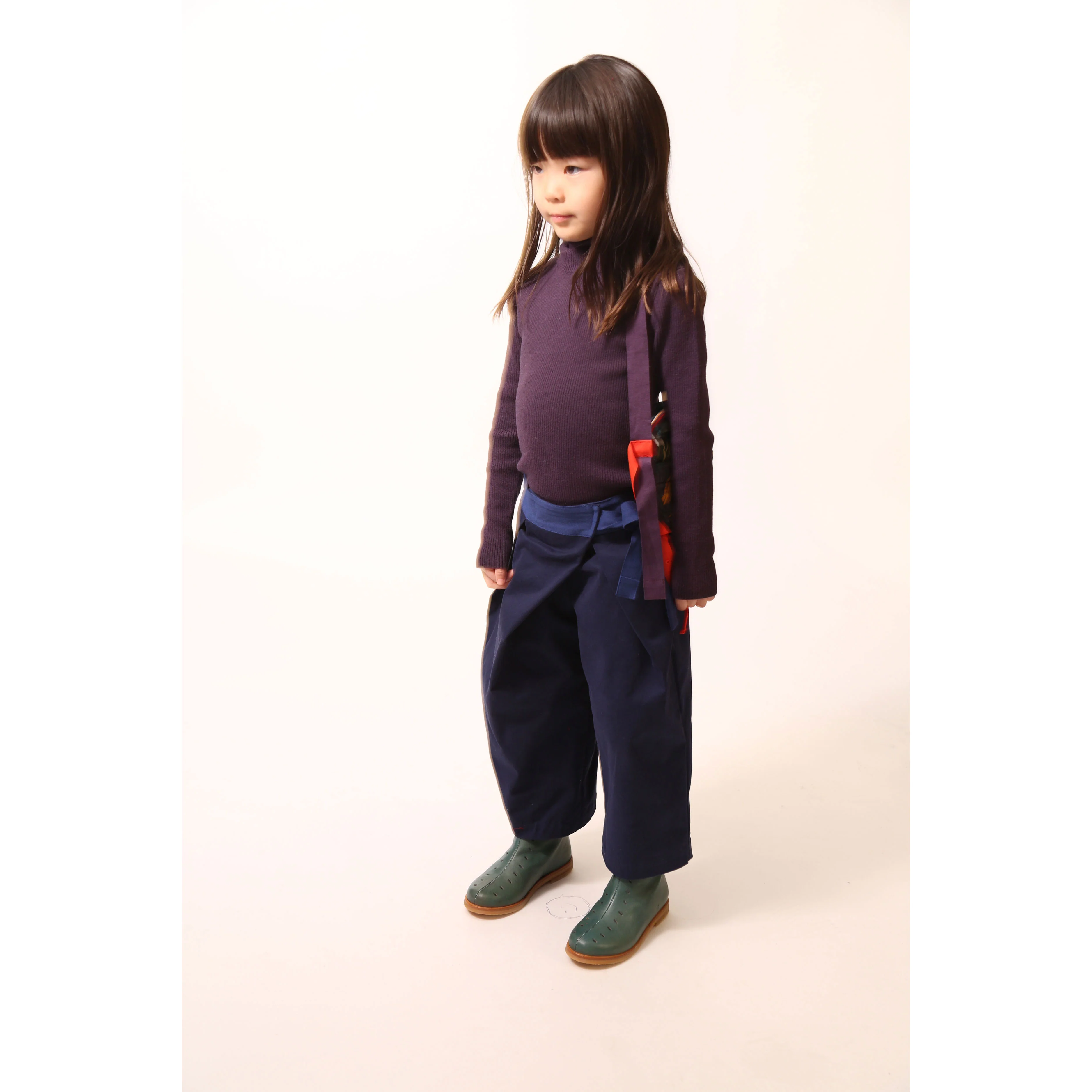 Tia Cibani Prune Slim Fit Turtleneck - Image 2