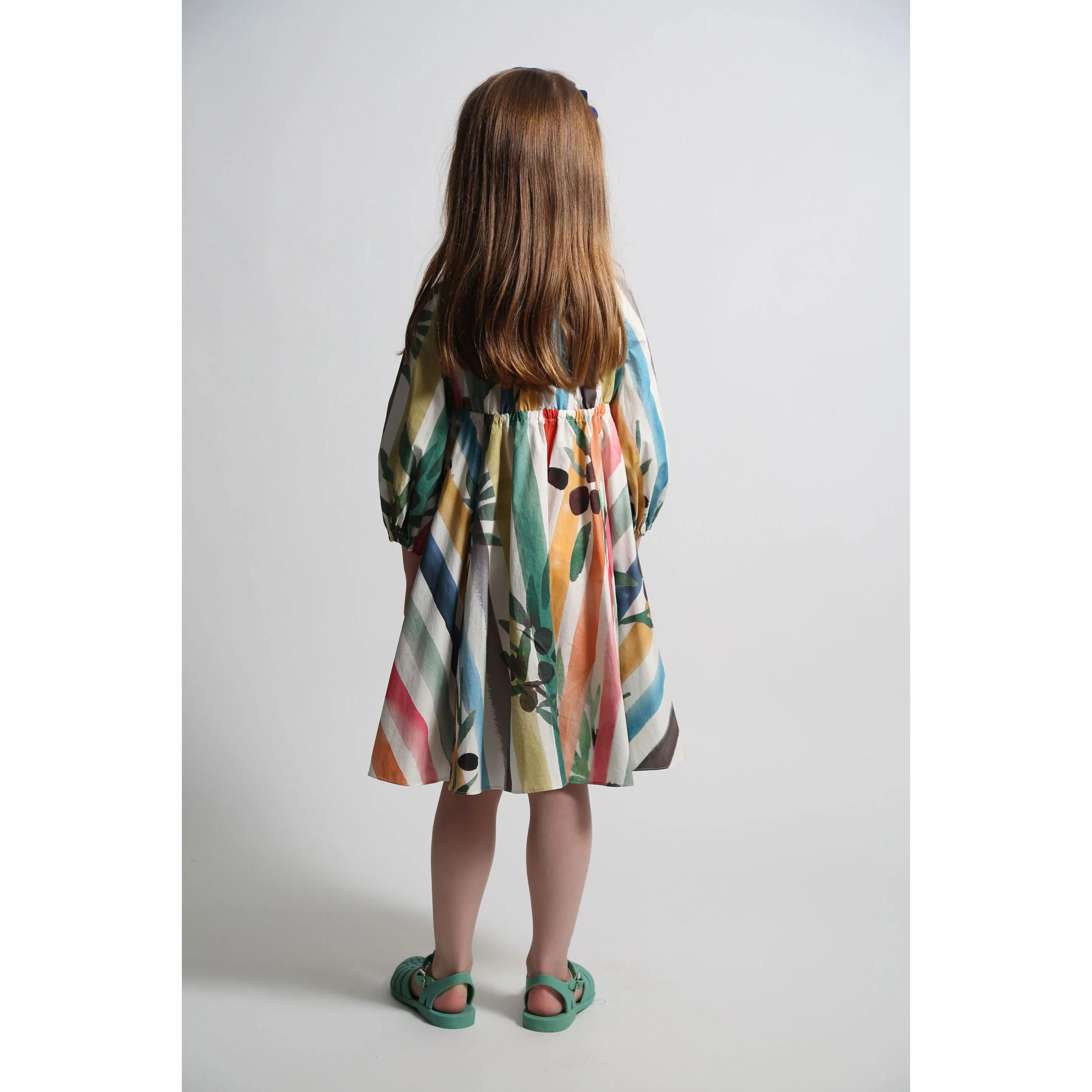 Tia Cibani Rainbow Campesigna Shirt Dress - Image 4