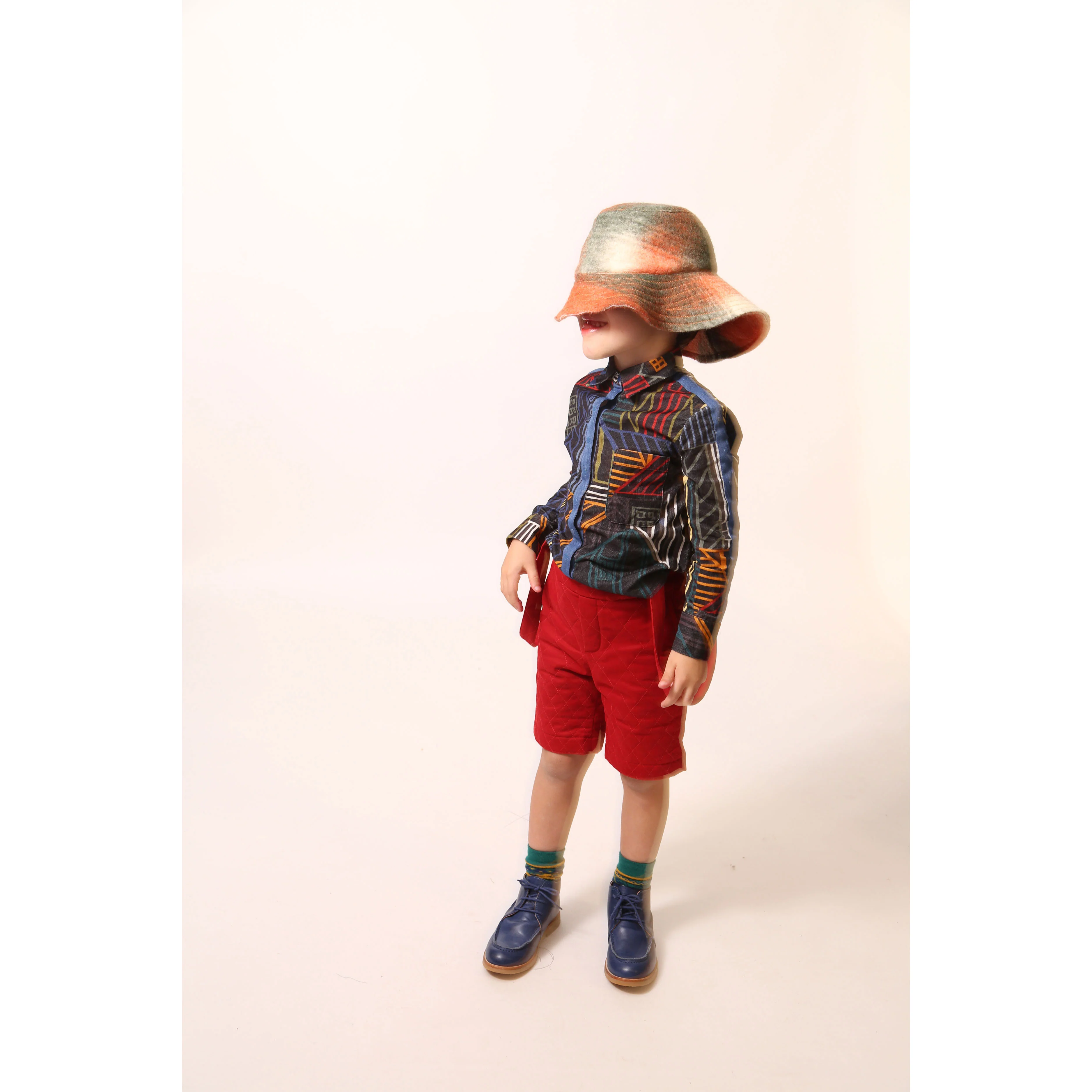 Tia Cibani Rainbow Multi Snap Amadi Shirt - Image 6