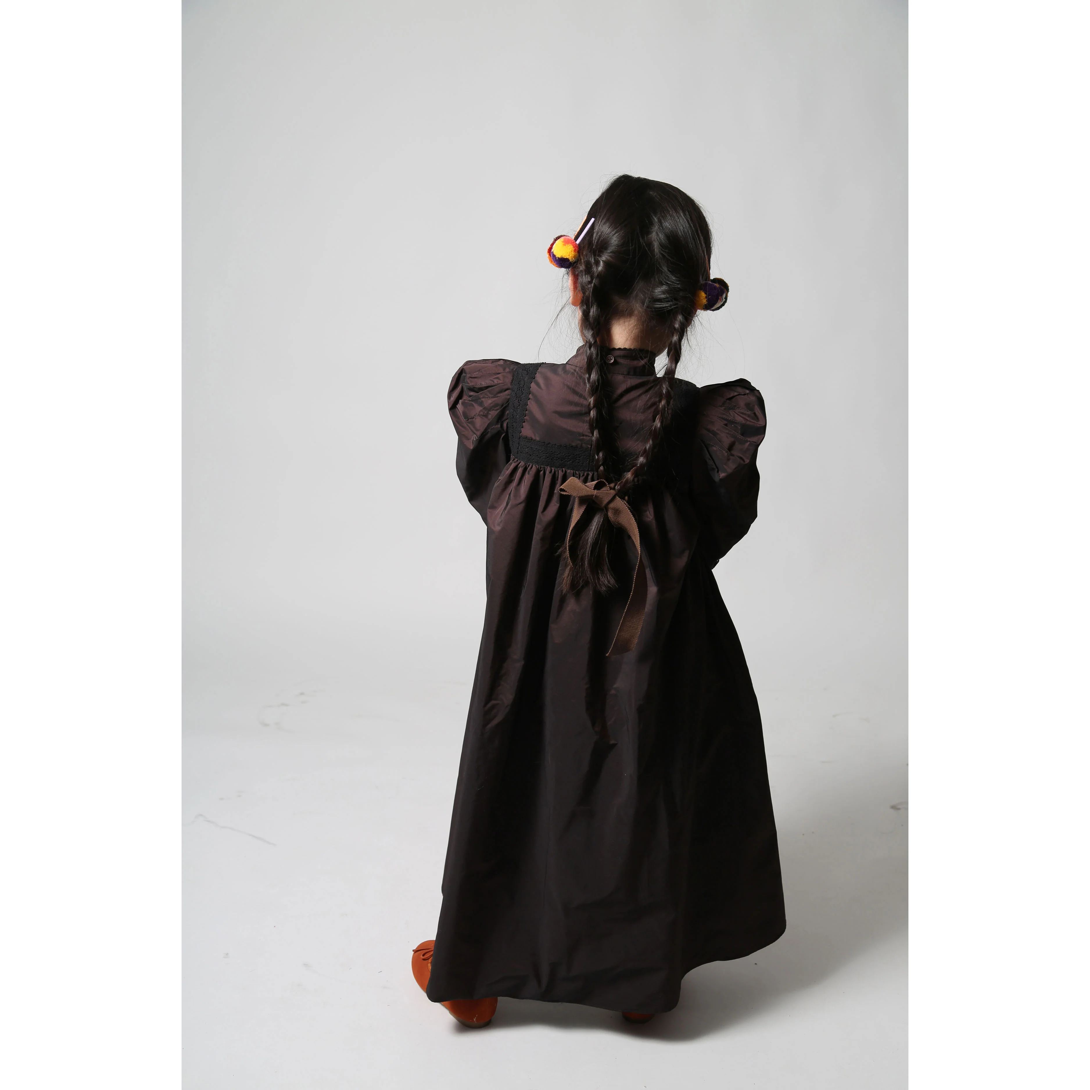 Tia Cibani Raisin Maya 3/4 Sleeve Maxi Dress - Image 4