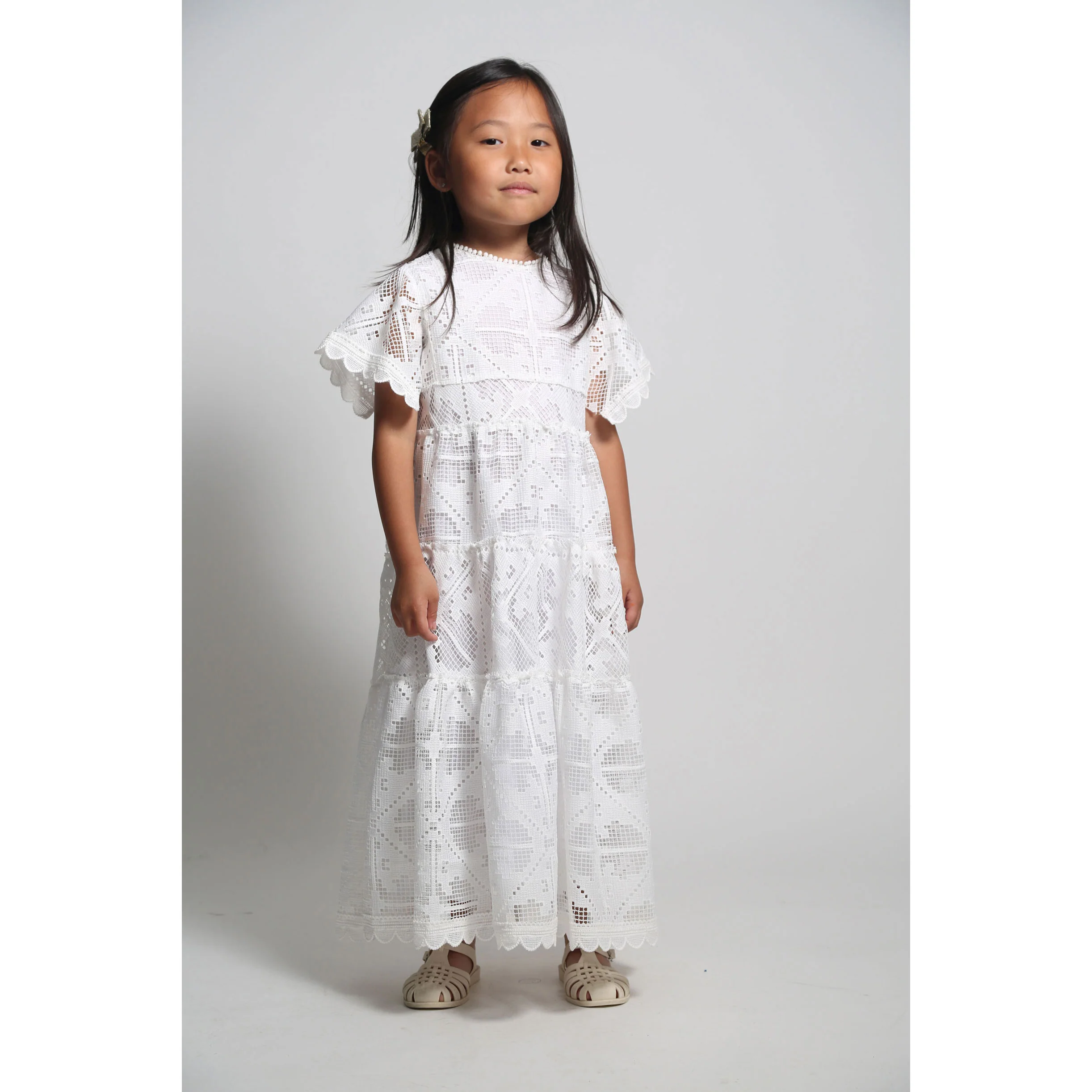 Tia Cibani Sugar Alexandra Tiered Sailor Maxi Dress - Image 2