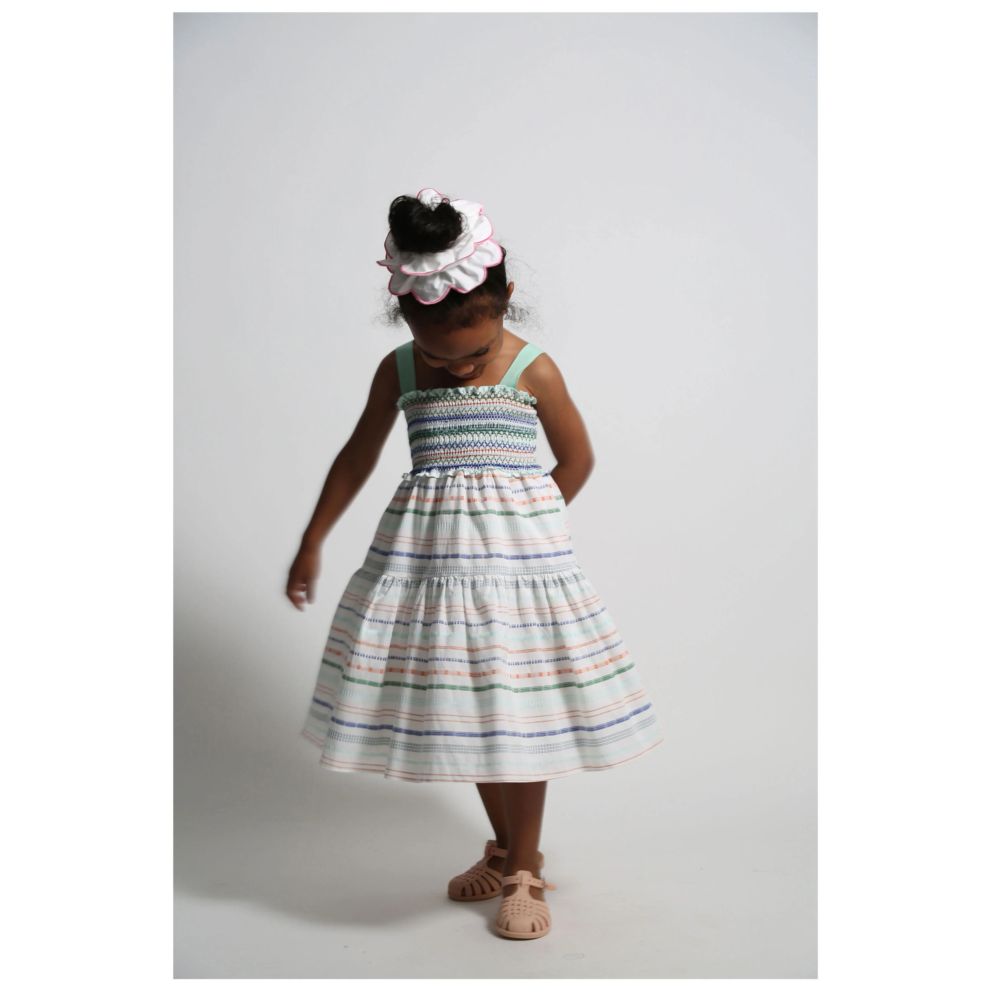 Tia Cibani Sugar Mix Madison Tiered Sun Dress - Image 2