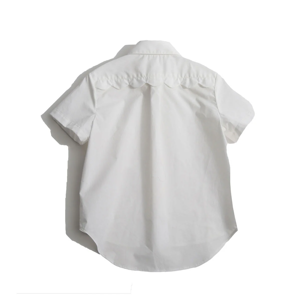Tia Cibani Sugar Nikos Scalloped Snap Shirt - Image 2