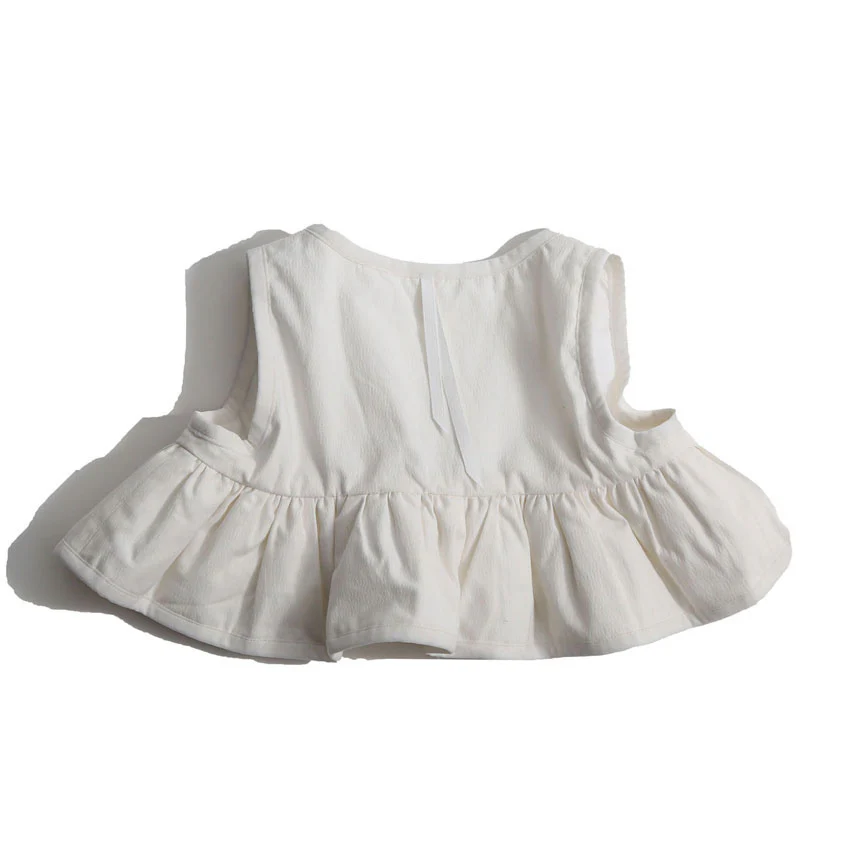 Tia Cibani Sugar Ophelia Peplum Padded Vest - Image 3