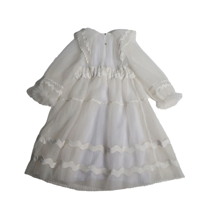 Tia Cibani Sugar Toula Pleated Cape Gown - Image 2