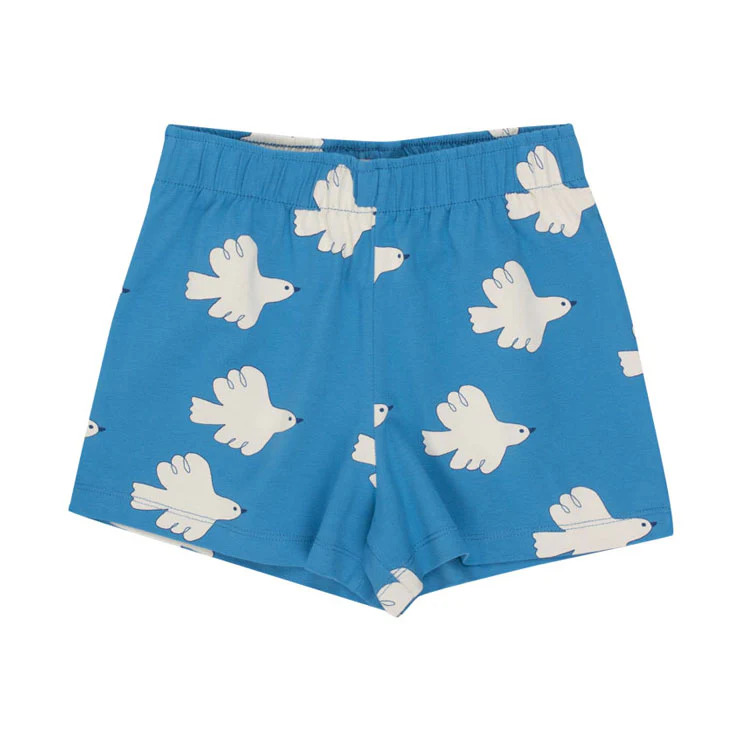 Tiny Cottons Blue Doves Short