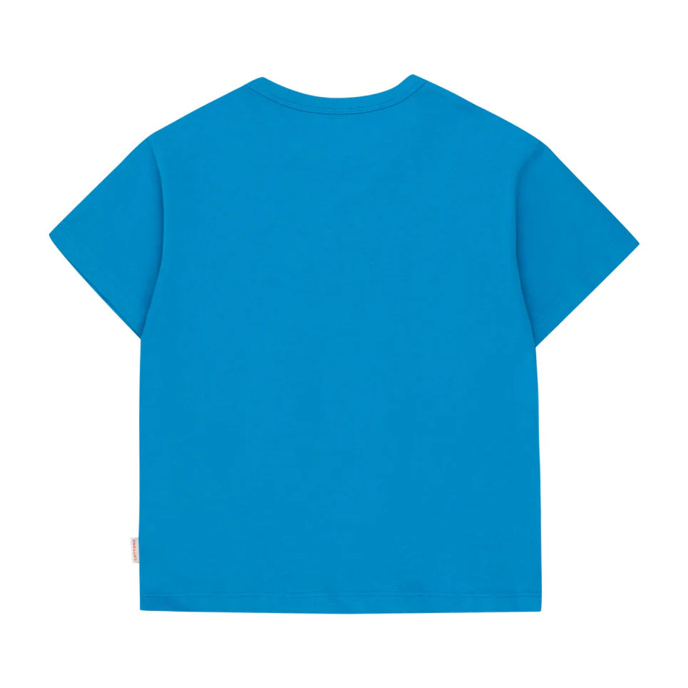 Tiny Cottons Blue Festival Tee - Image 2