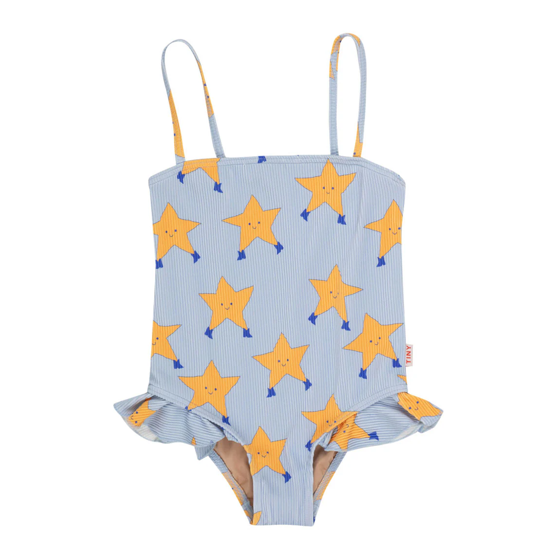 Tiny Cottons Blue-Grey Dancing Stars Swimsuit