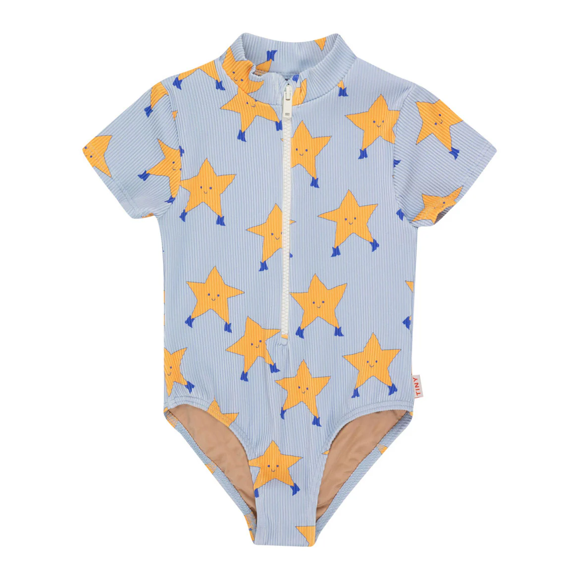 Tiny Cottons Blue-Grey Dancing Stars Swimsuit
