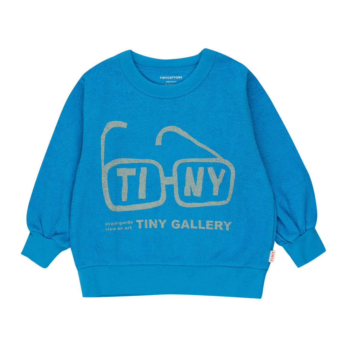 Tiny Cottons Blue Tiny Glasses Sweatshirt