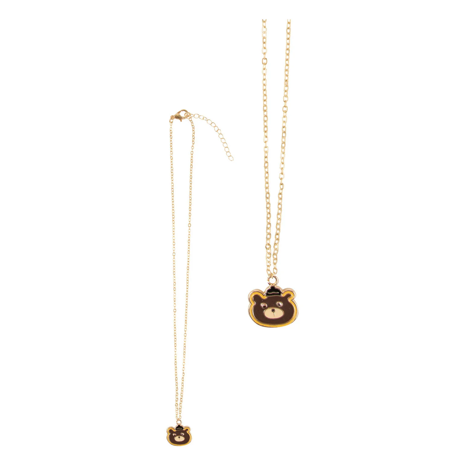 Tiny Cottons Brown Bear Necklace