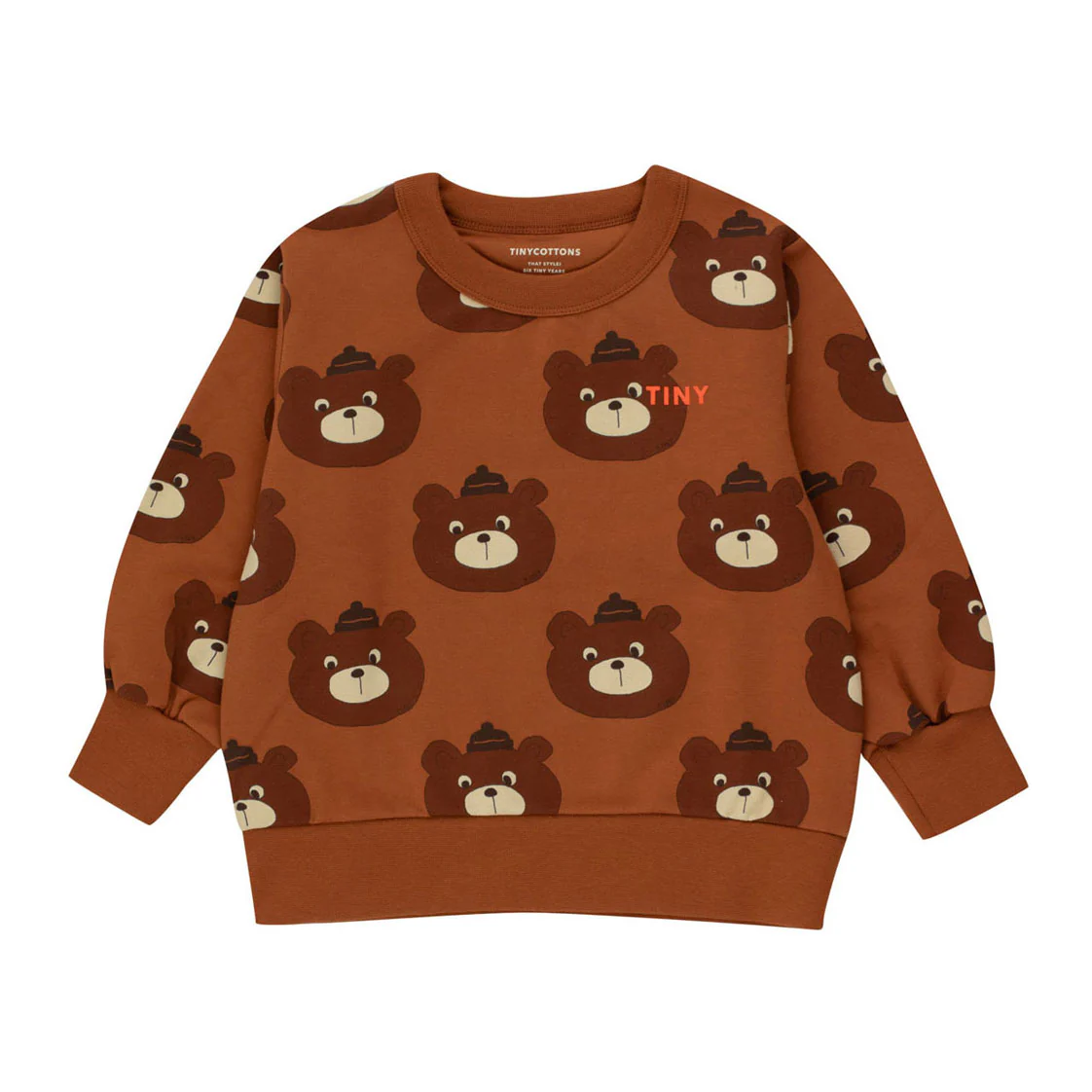 Tiny Cottons Brown Bears Sweatshirt