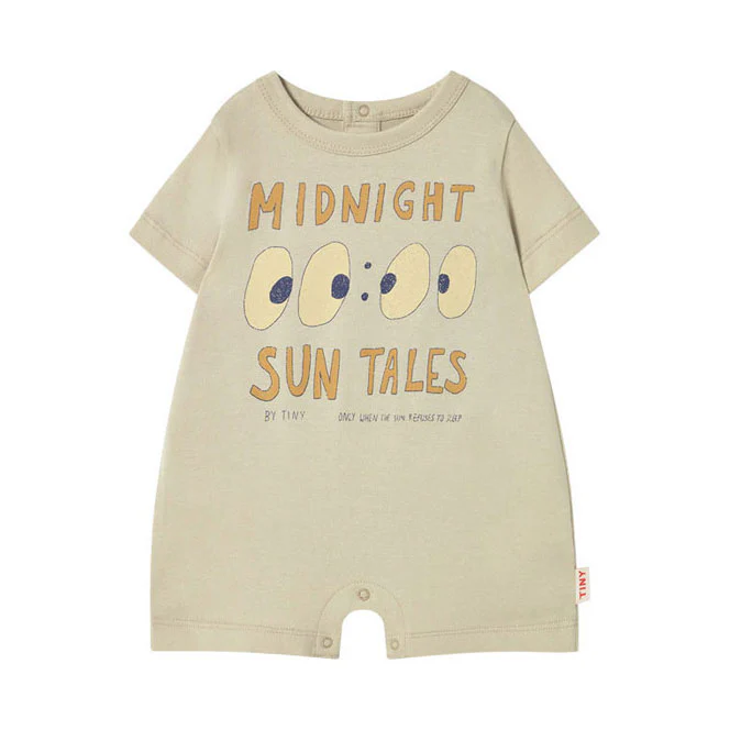 Tiny Cottons Dark Vanilla Midnight Graphic One Piece