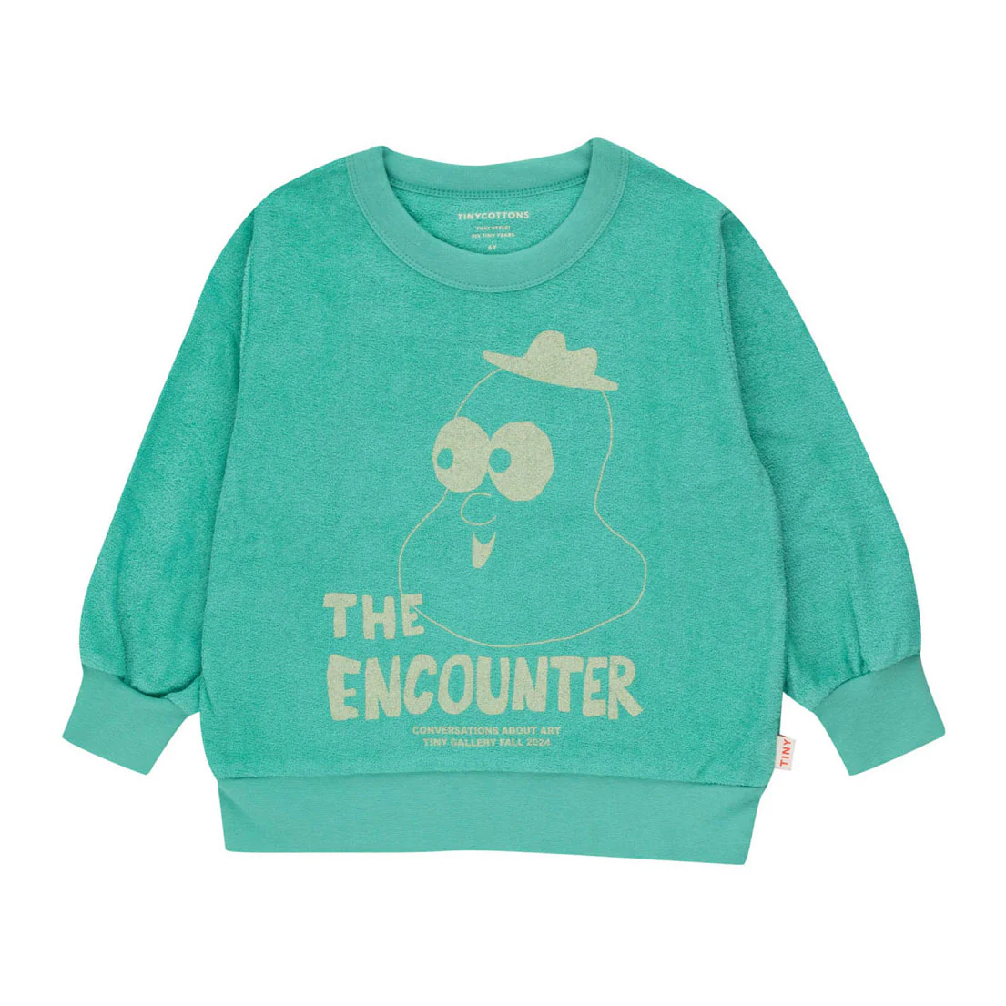 Tiny Cottons Deep Green The Encounter Sweatshirt