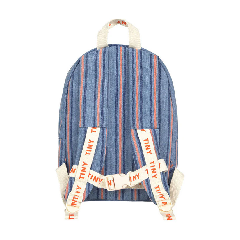 Tiny Cottons Denim Stripe Backpack - Image 3