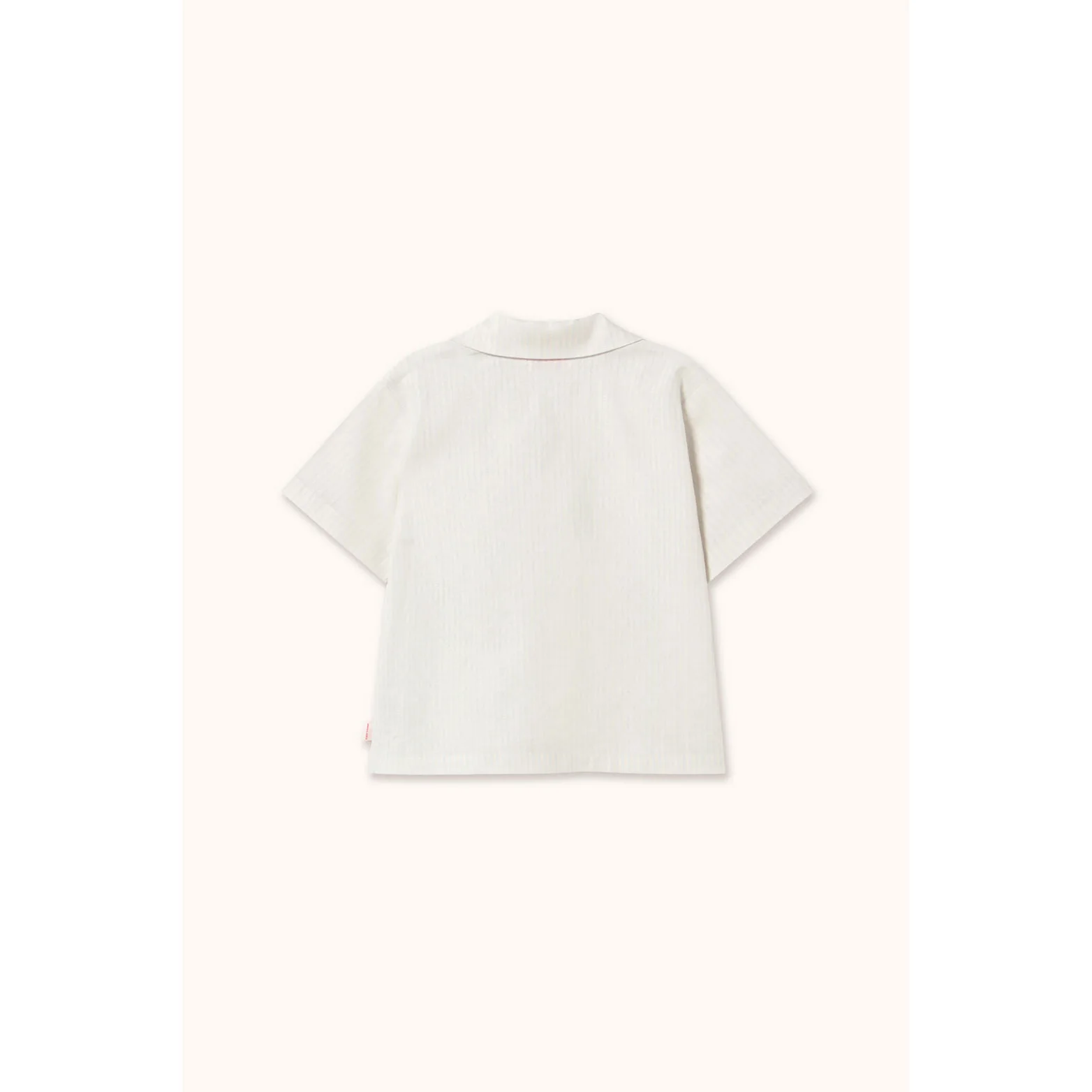Tiny Cottons Ice Blue Flower Shirt - Image 3