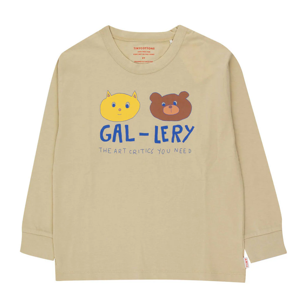 Tiny Cottons Ivory Gallery Tee