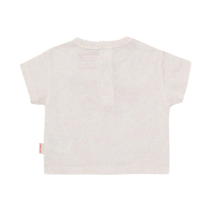Tiny Cottons Light Cream Heather Wonderland Baby Tee - Image 2