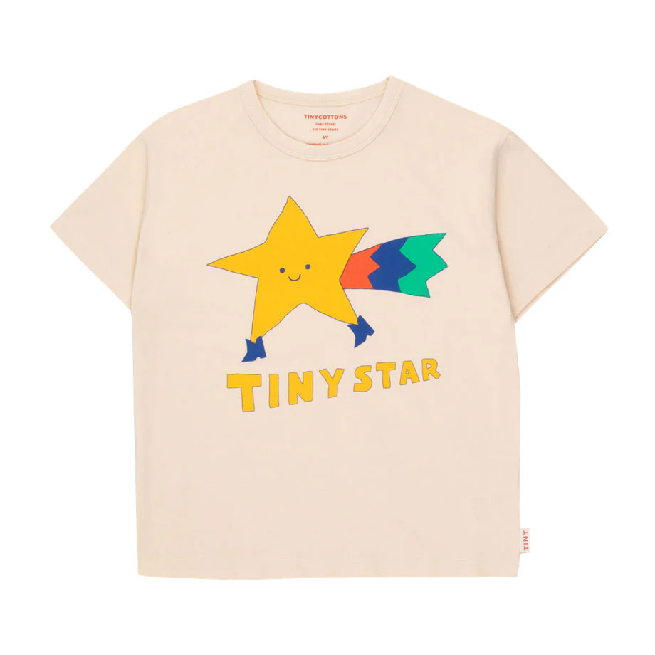 Tiny Cottons Light Cream Tiny Star Tee