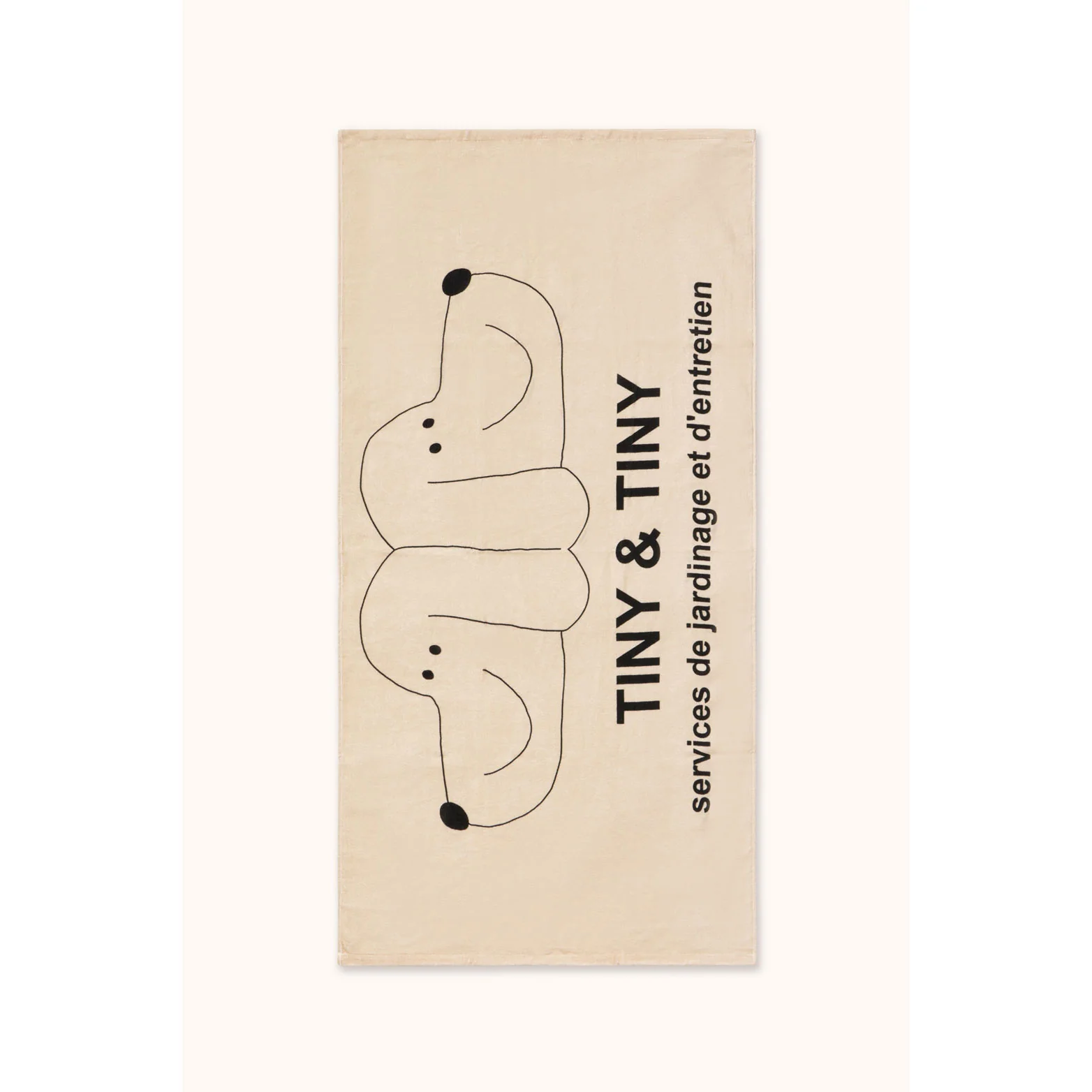 Tiny Cottons Light Cream Tiny & Tiny Towel