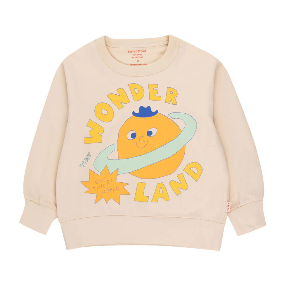 Tiny Cottons Light Cream Wonderland Sweatshirt