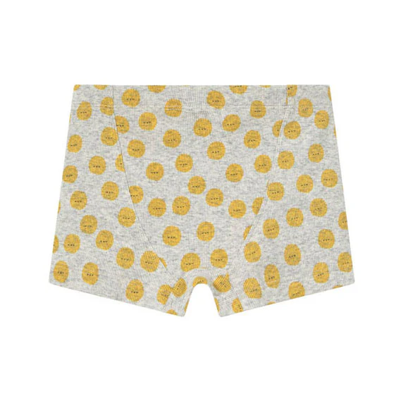 Tiny Cottons Light Grey Heather Sun Boxers - Image 2