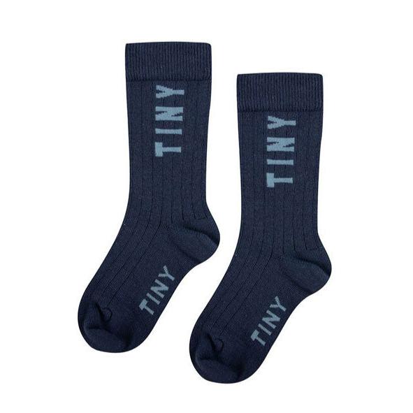 Tiny Cottons Light Navy Tiny Medium Socks
