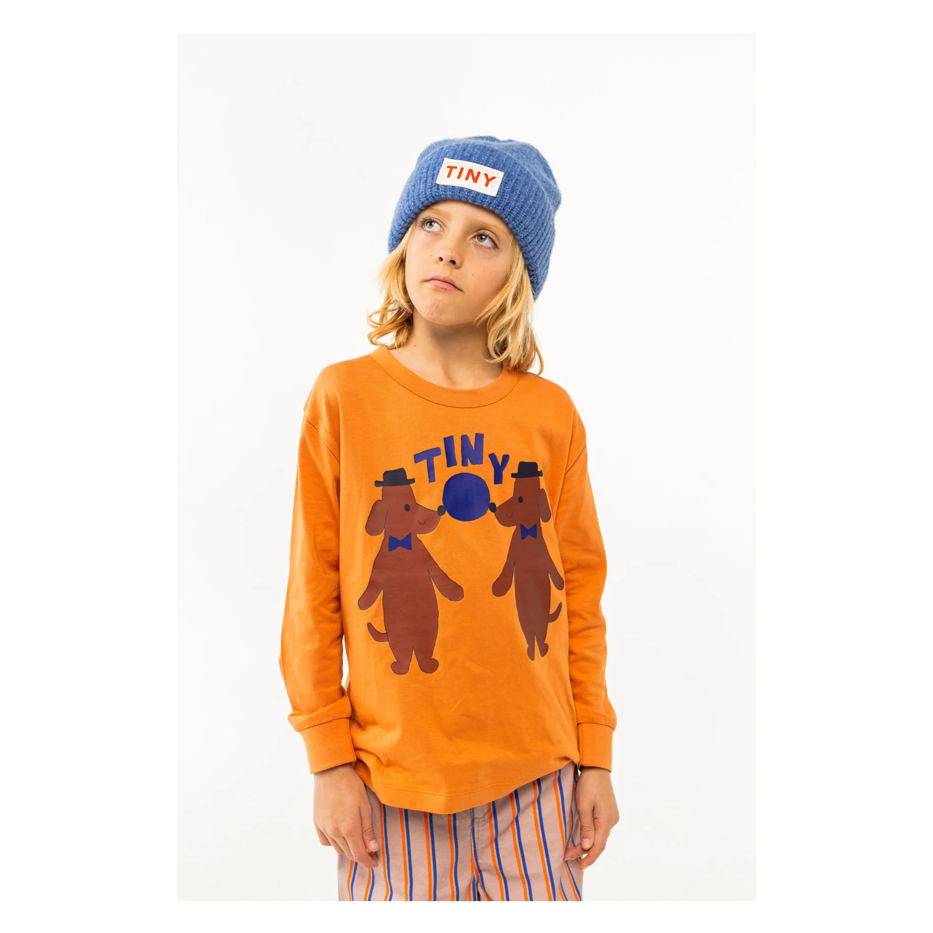 Tiny Cottons Light Rust Tiny Dogs Tee - Image 3