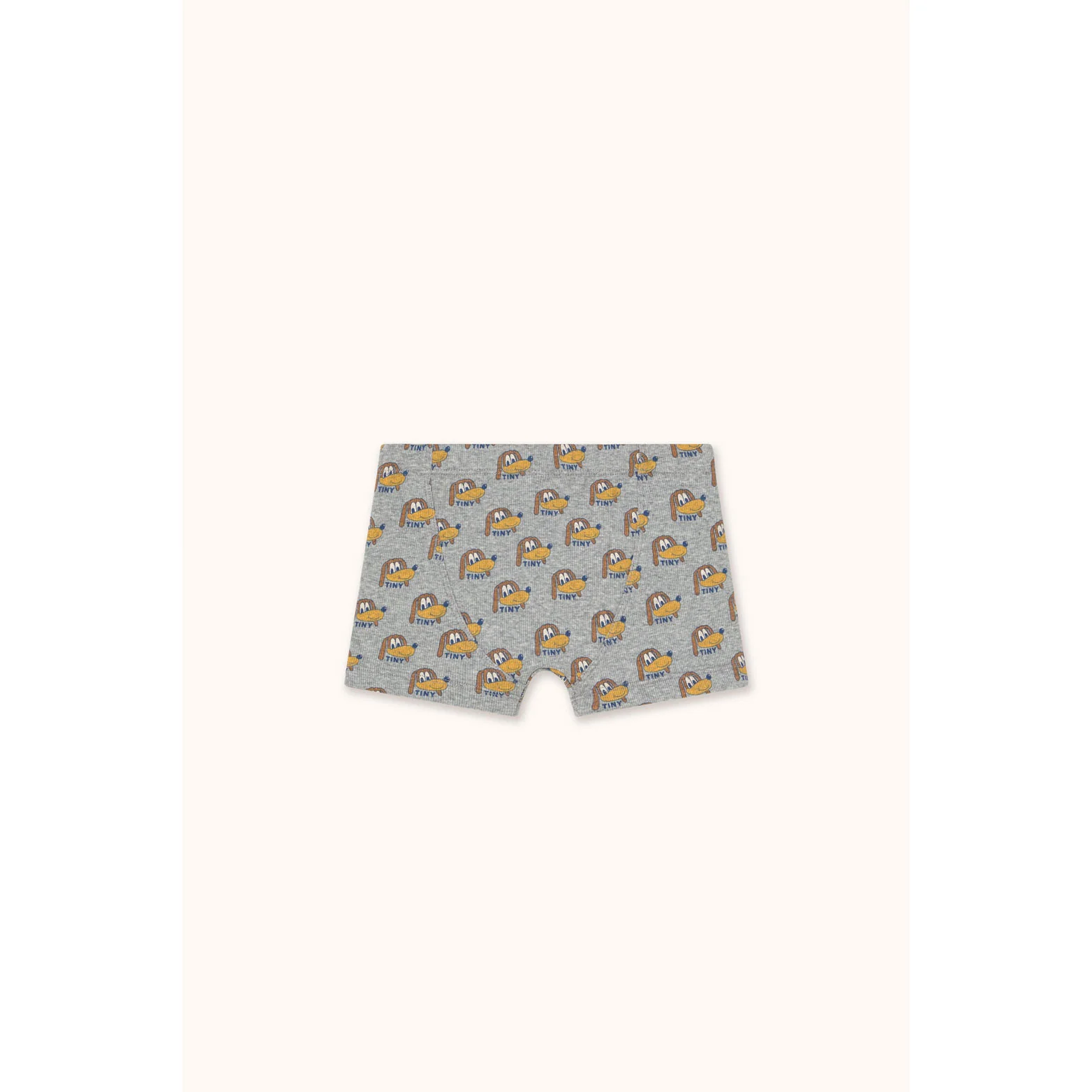 Tiny Cottons Medium Grey Heather Dogs Boxers - Image 2
