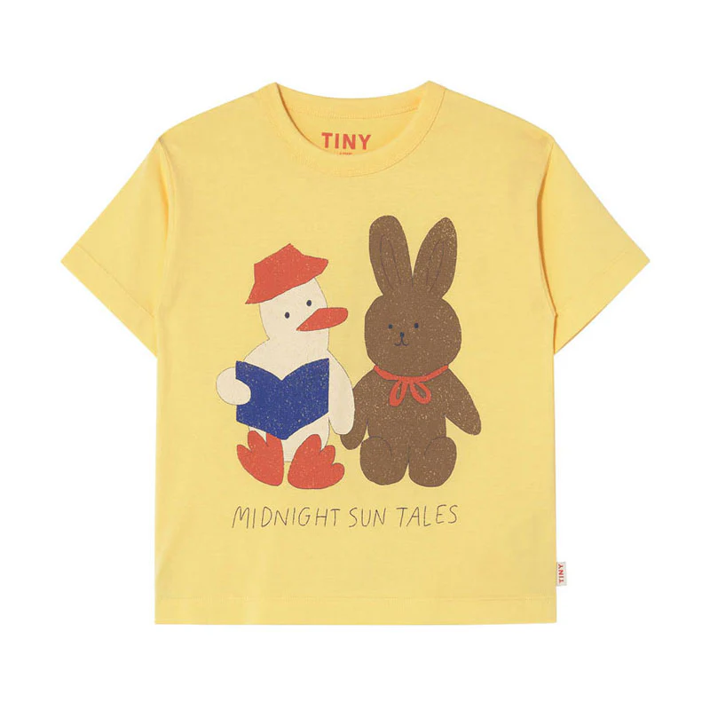 Tiny Cottons Mellow Yellow Readers Graphic Tee