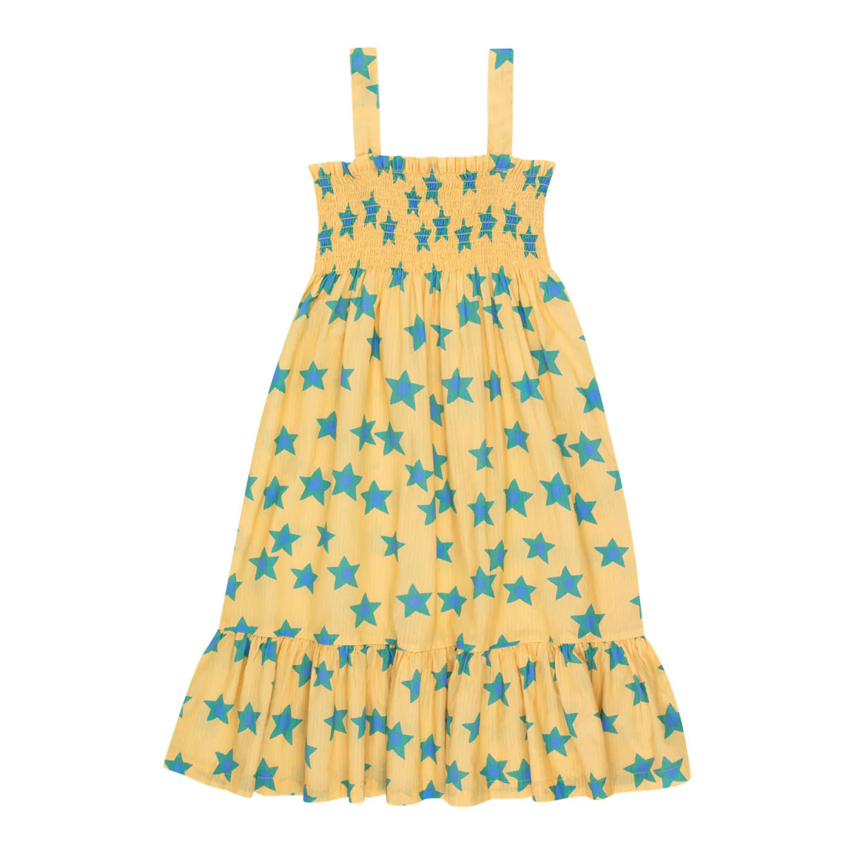 Tiny Cottons Mellow Yellow Starflowers Dress