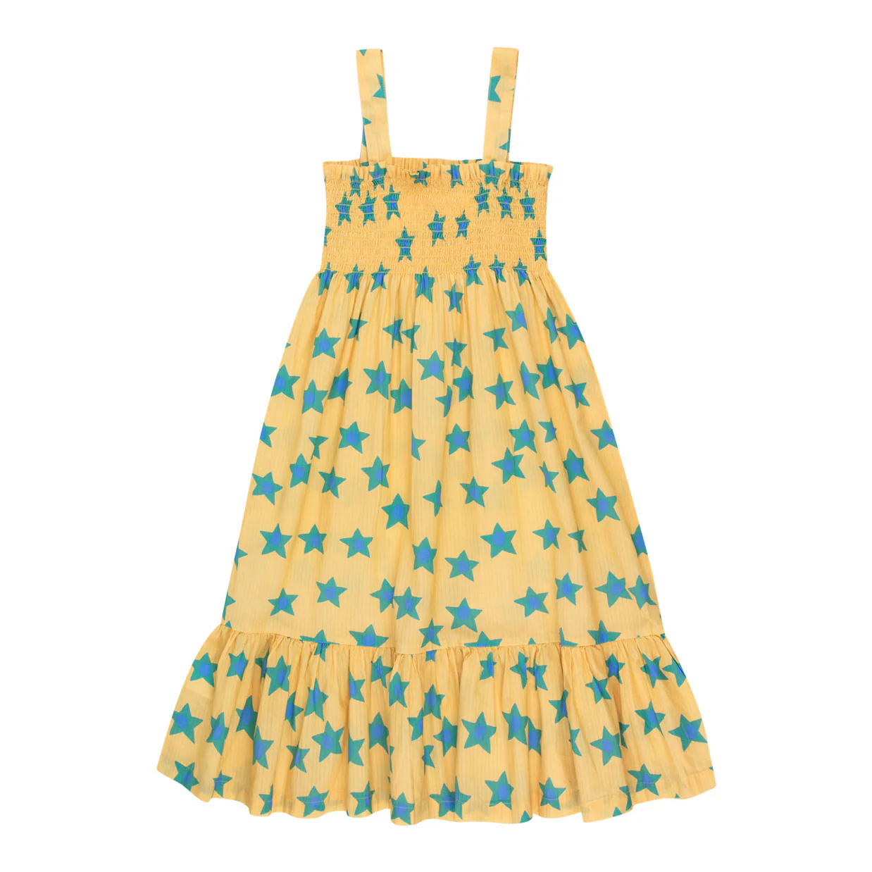 Tiny Cottons Mellow Yellow Starflowers Dress - Image 2