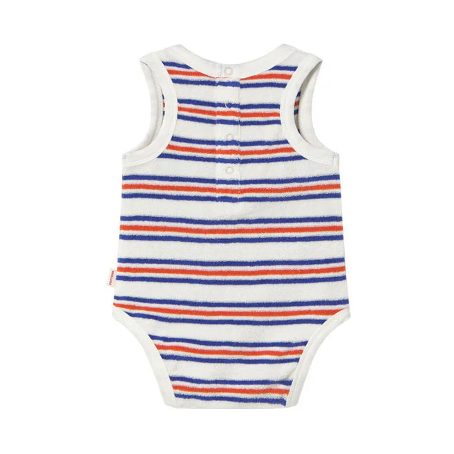 Tiny Cottons Multicolor Stripes  Bodysuit - Image 2