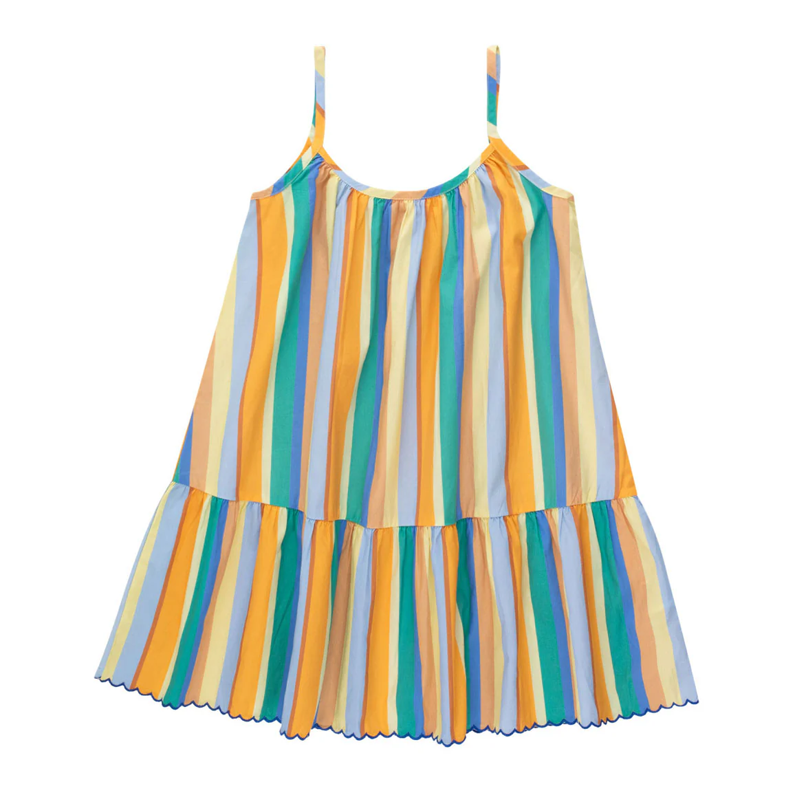 Tiny Cottons Multicolor Stripes Dress