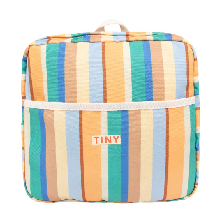 Tiny Cottons Multicolor Stripes Toddler Backpack