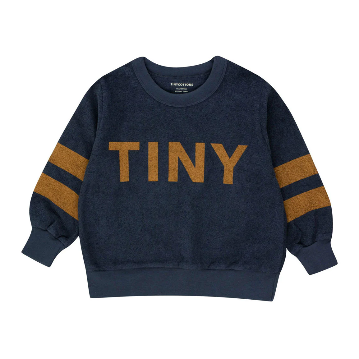 Tiny Cottons Navy Stripes Sweatshirt