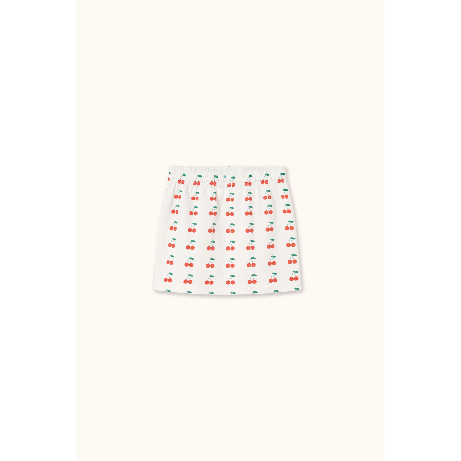 Tiny Cottons Off-White Cherries Skirt - Image 2