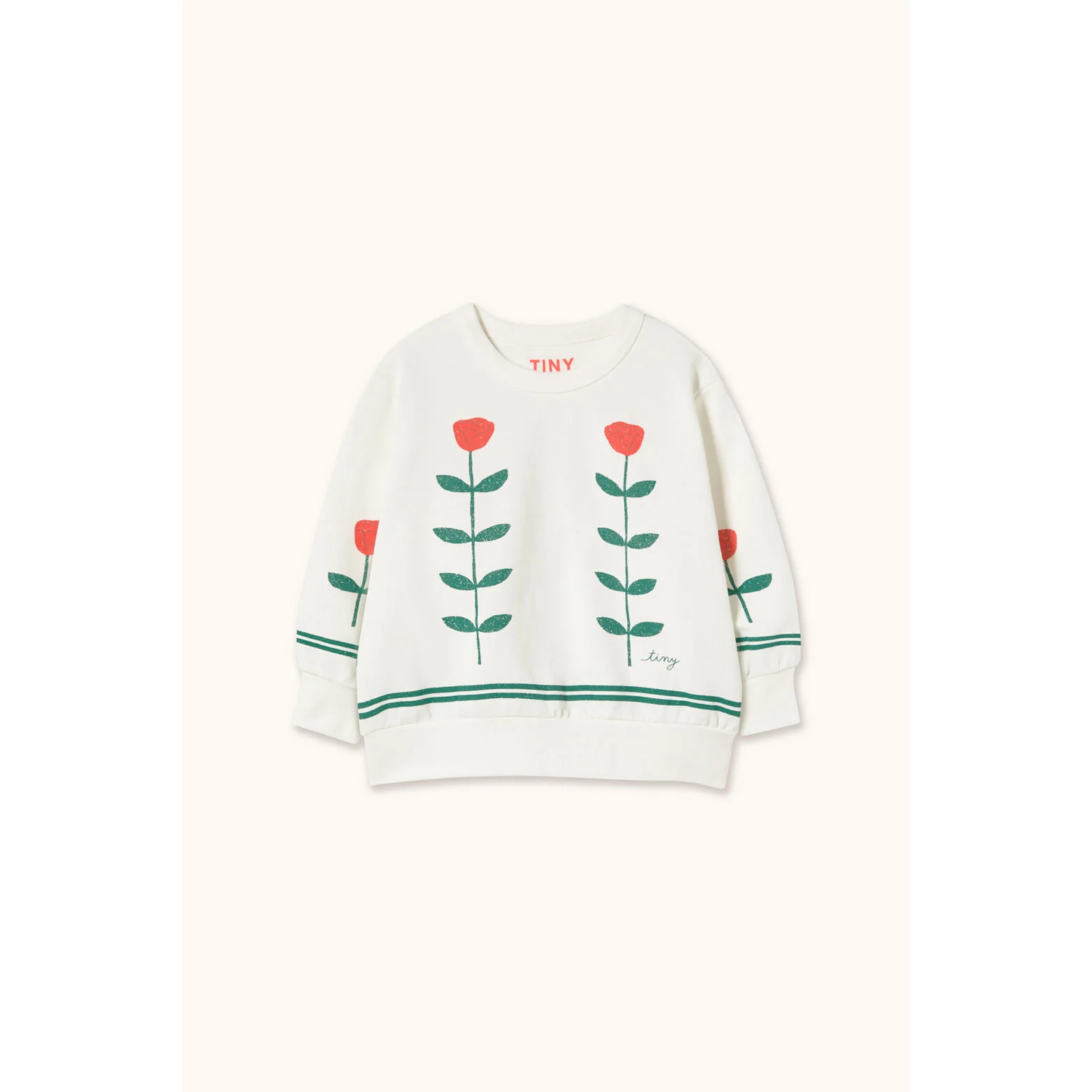 Tiny Cottons Off-White Graphic Sweatshirt
