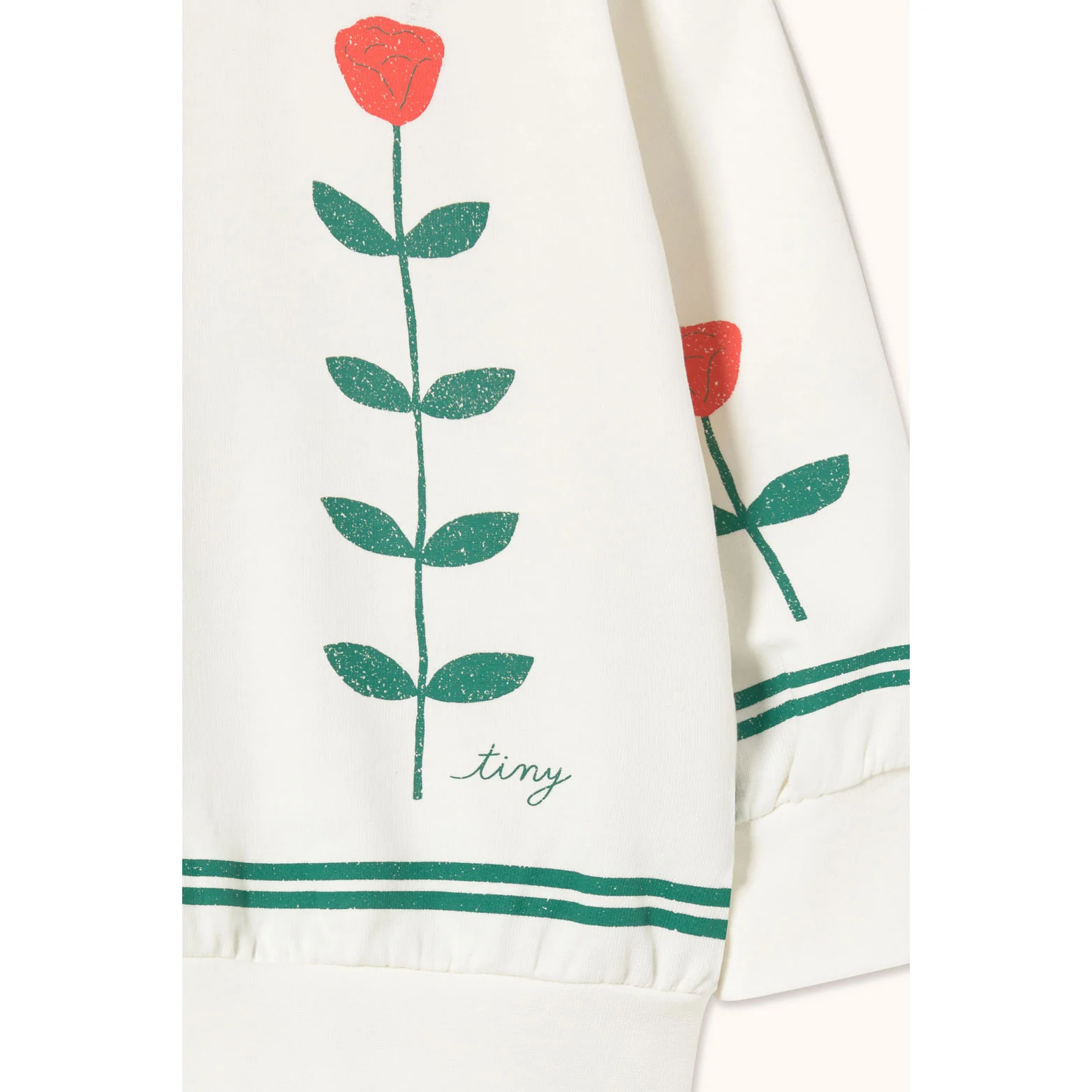 Tiny Cottons Off-White Graphic Sweatshirt - Image 3