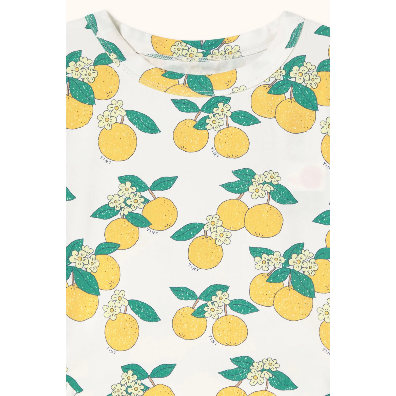 Tiny Cottons Off-White Oranges Dress - Image 3