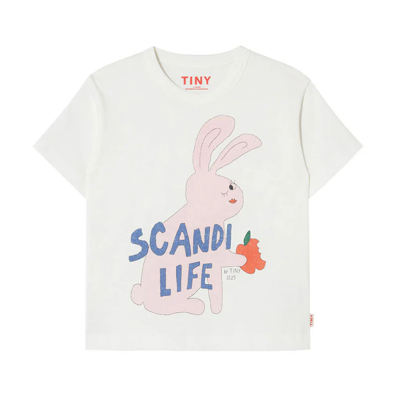 Tiny Cottons Off White Scandi Life Graphic Tee