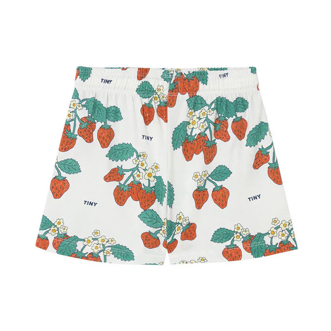 Tiny Cottons Off White Strawberries Short - Image 2