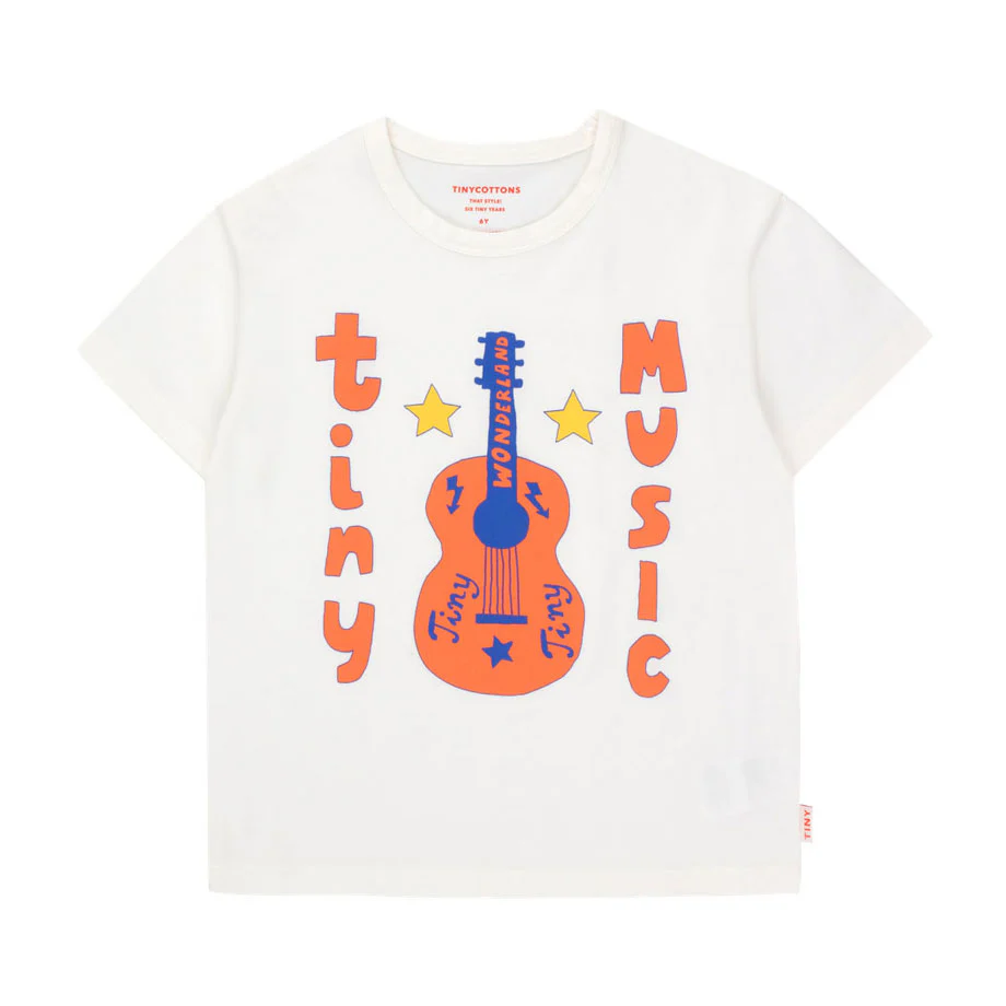 Tiny Cottons Off-White Tiny Music Tee