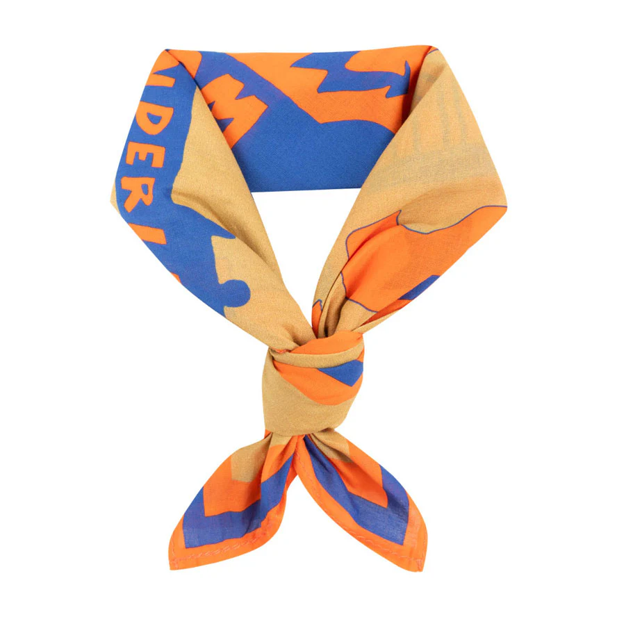 Tiny Cottons Pale Ochre Tiny Music Bandana - Image 2