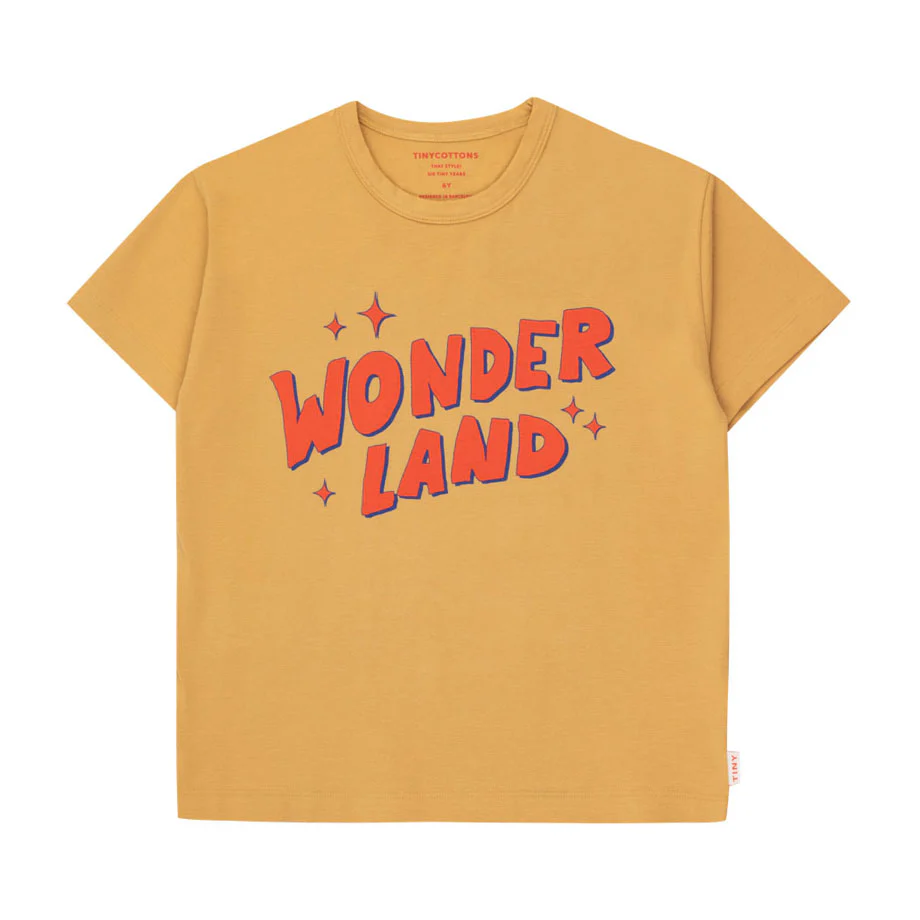 Tiny Cottons Pale Ochre Wonderland Tee