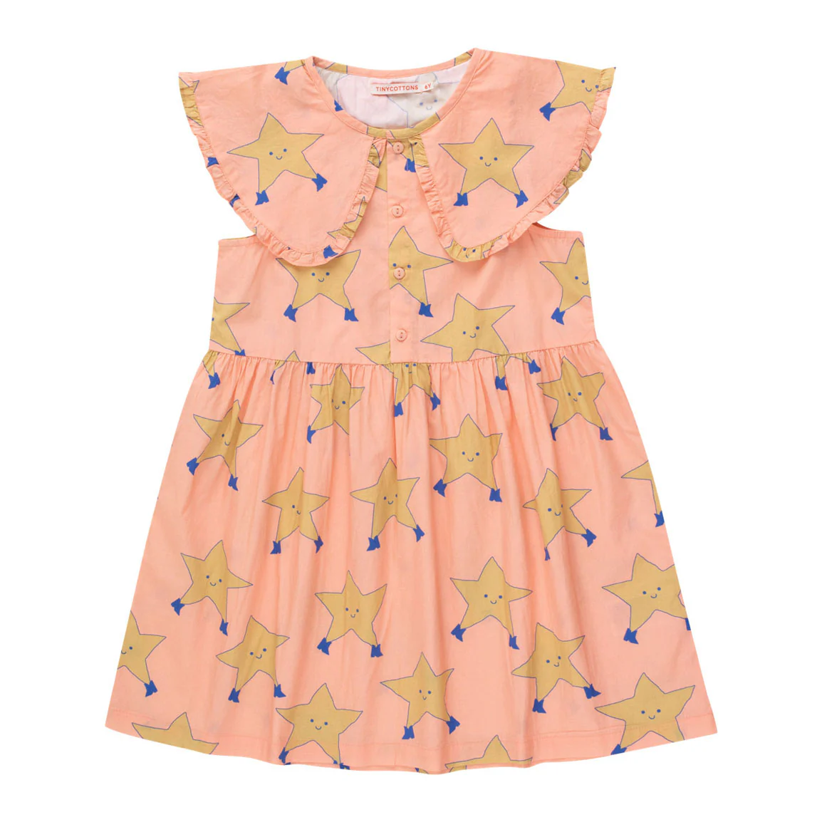 Tiny Cottons Papaya Dancing Stars Dress