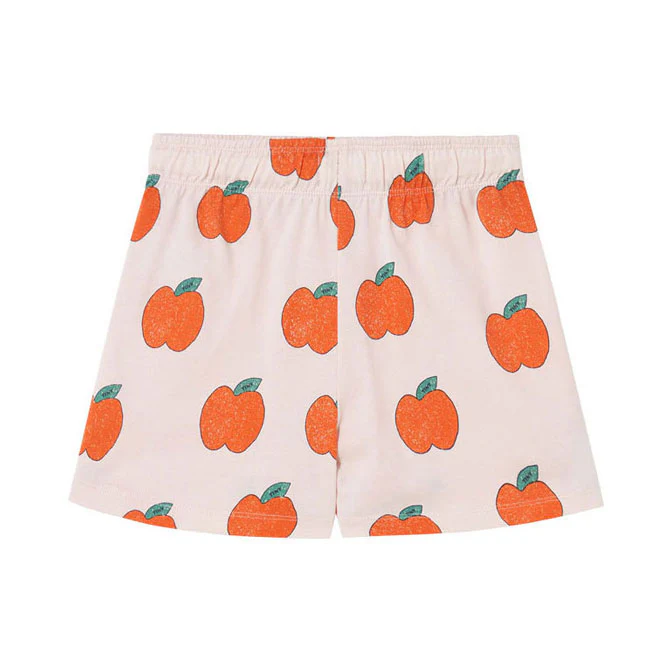 Tiny Cottons Pastel Pink Apple Short - Image 2