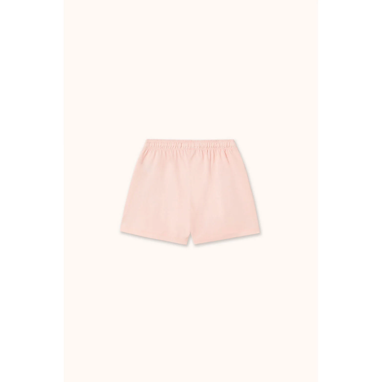 Tiny Cottons Pastel Pink Flower Pattern Graphic Shorts - Image 2