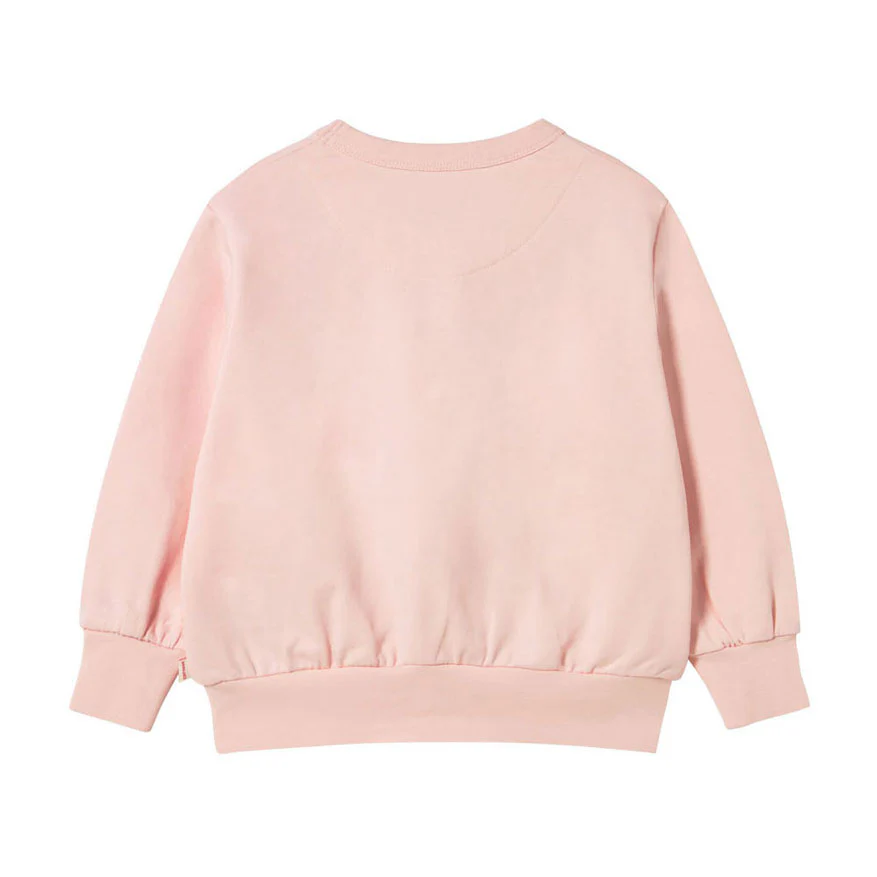 Tiny Cottons Pastel Pink Sommar Graphic Sweatshirt - Image 2