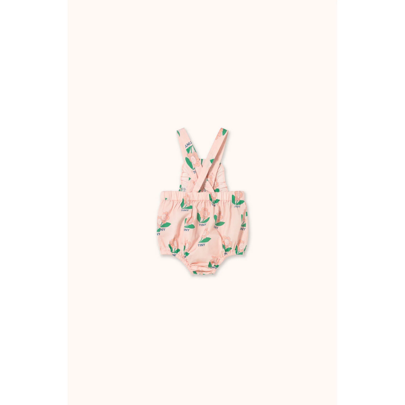 Tiny Cottons Pastel Pink Tiny Flower Baby Bodysuit - Image 2